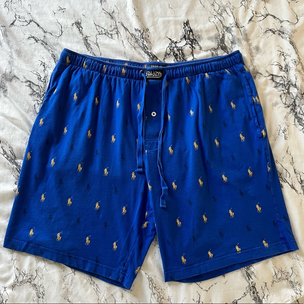 Polo by Ralph Lauren; Men’s XL Blue Shorts